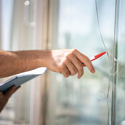 broken glass repair in Deerfield Beach, FL